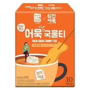 NOKCHAWON Fish Cake Soup Tea 10 Bags, 40g